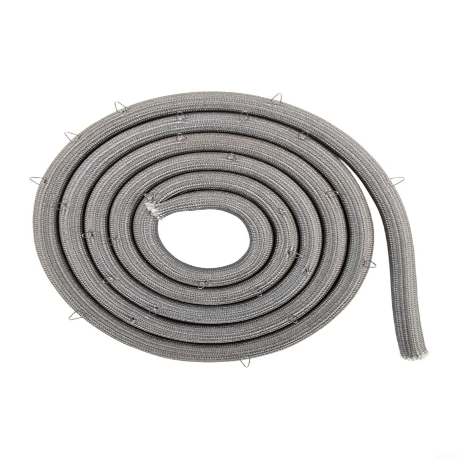 Ofentürdichtung aus hitzebeständigem Nylon für Samsung Backöfen, Ersatz für DG63-00255B 3554990, 218 cm Dichtung mit 27 Clips, Gas-Herd Türdichtung