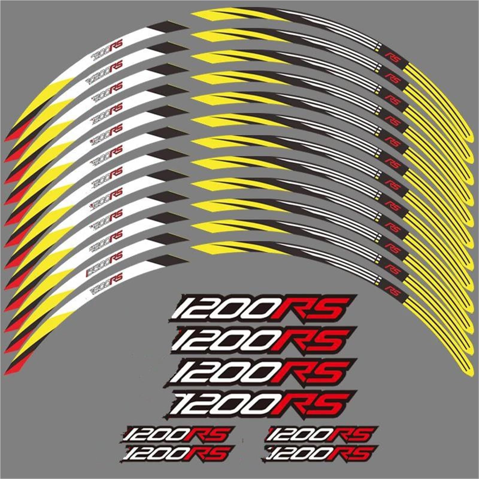Motorcycle Wheel Stickers for BMW R1200R R1200 R 1200 1200R