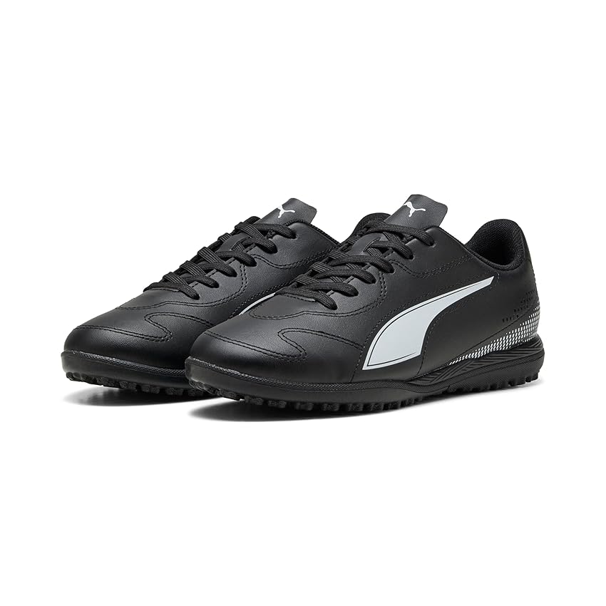 PUMA Vitoria II TT Jr, Scarpe da Calcio, Nero Black, Bianco White, 30 EU