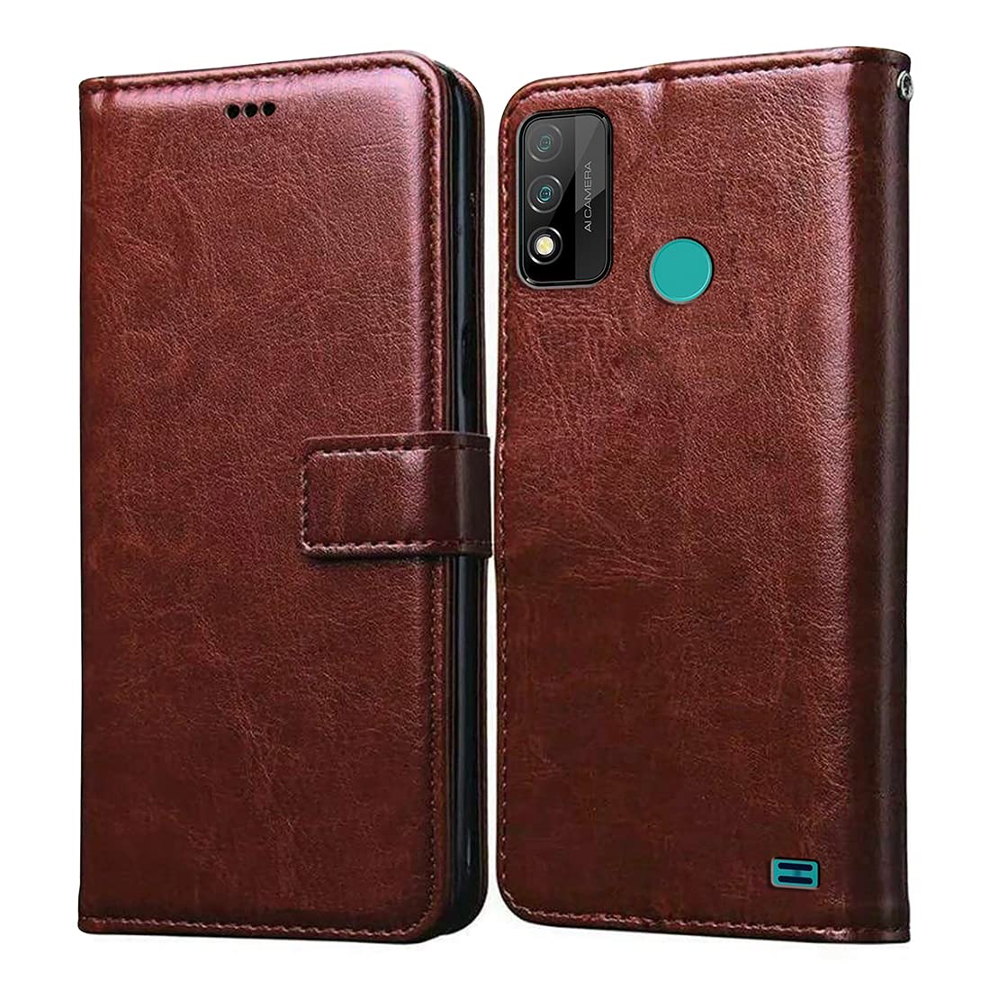 Casotec Flip Cover for Micromax in 2b | Premium Leather Finish | Inbuilt Pockets & Stand | Flip Case for Micromax in 2b (Brown) (B09WYQB9CL) Amazon Price History, Amazon Price Tracker