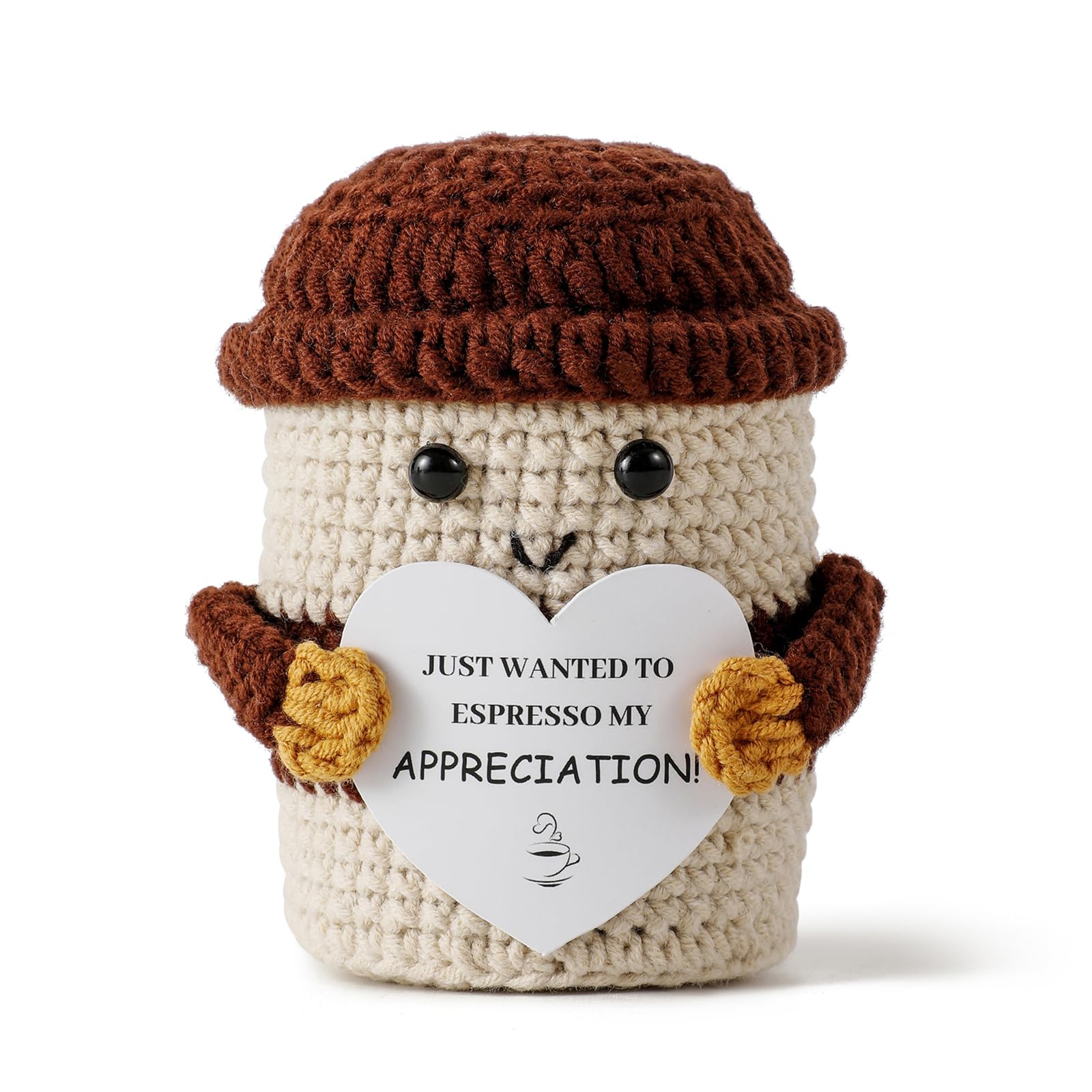 Tidelit Appreciation Gift Thank You Gifts Handmade Crochet Coffee Cup