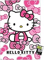 Vista 6 de Trends International Hello Kitty - Póster de pared con lazos y alfileres, 14.725 x 22.375 pulgadas