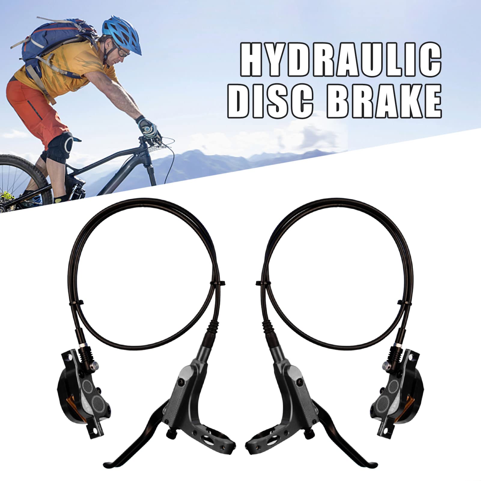 Amazon.co.jp: 自転車ディスクブレーキセット, 4 ピストン ハイエンド