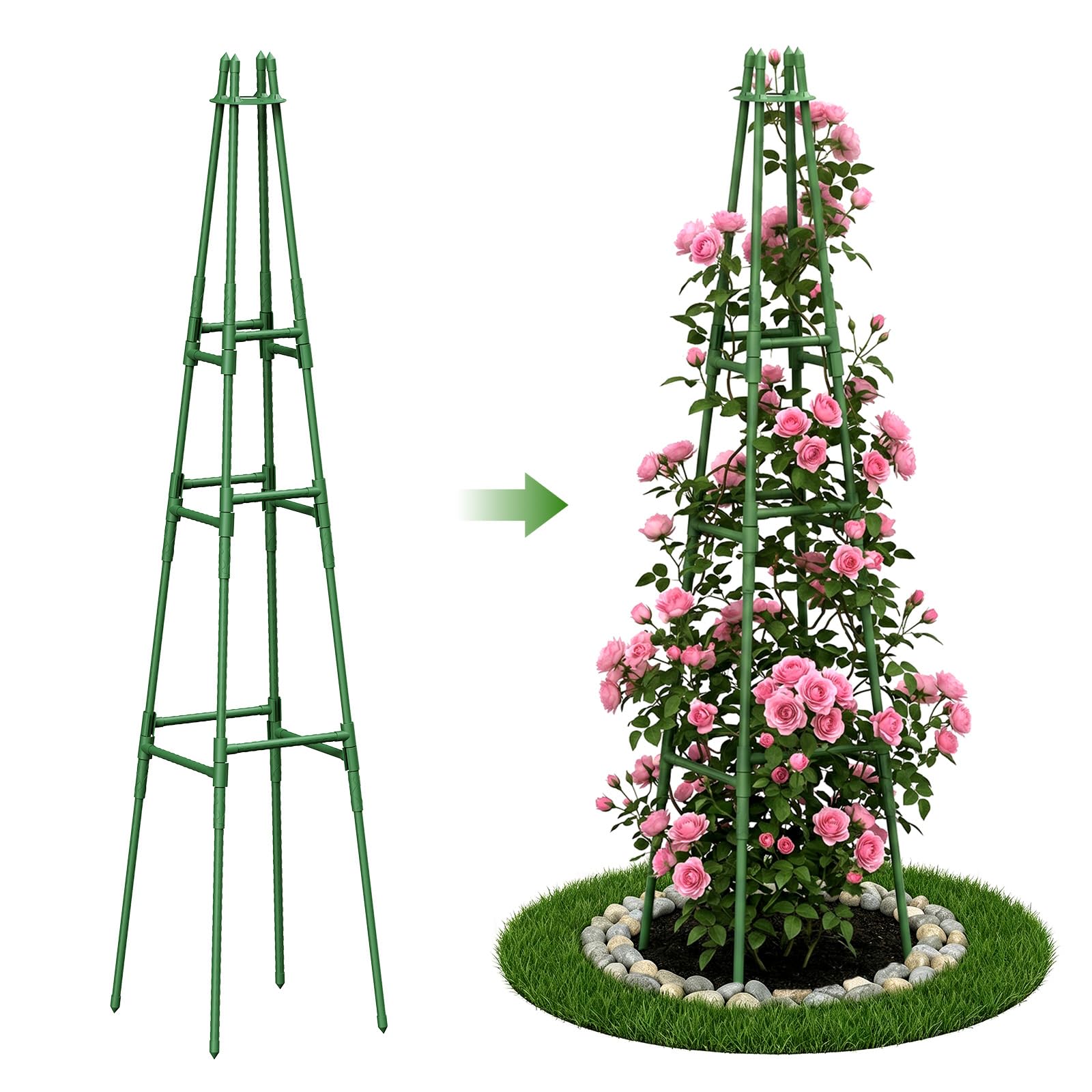 treillis de jardin 162 cm