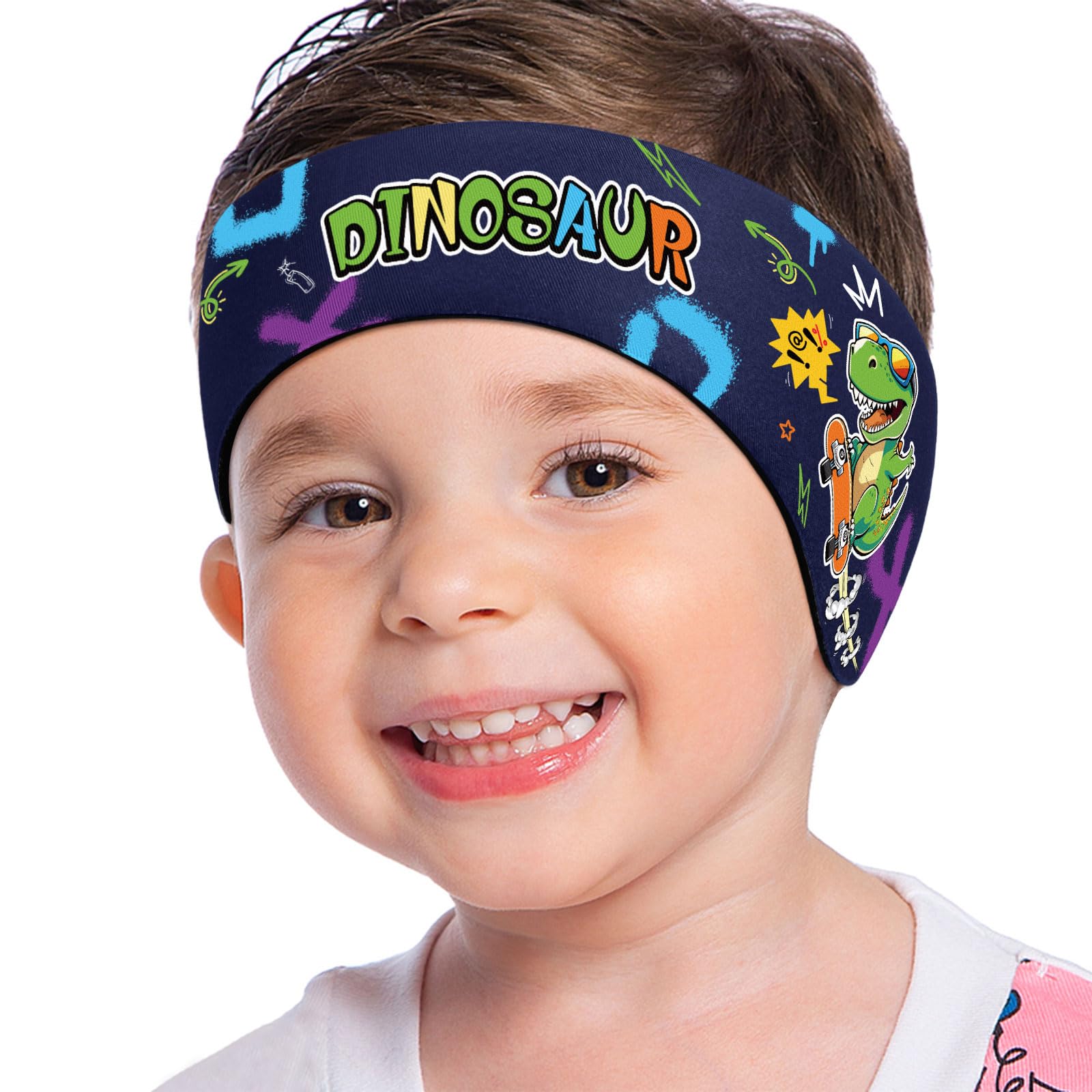 MoKo Swimming Headband for Kids & Adults, Cute Swinmmers Headband Ear Band Keep Water Out Waterproof Ear Protection Band