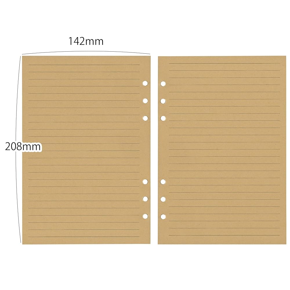 Amazon.co.jp: TSUKURIRO クラフト A5 サイズ システム手帳