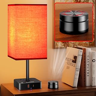 Nightstand Lamp with Charger