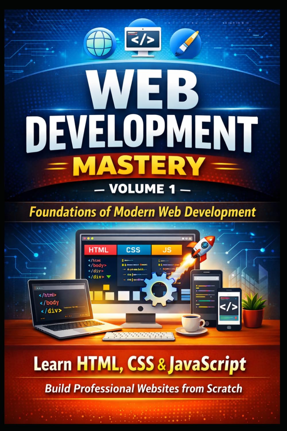 Foundations of Modern Web Development- Vol- I: From Internet Basics to Building Interactive Websites with HTML, CSS, and JavaScript (The Complete Web ... Applications with HTML, CSS, JavaScript))
