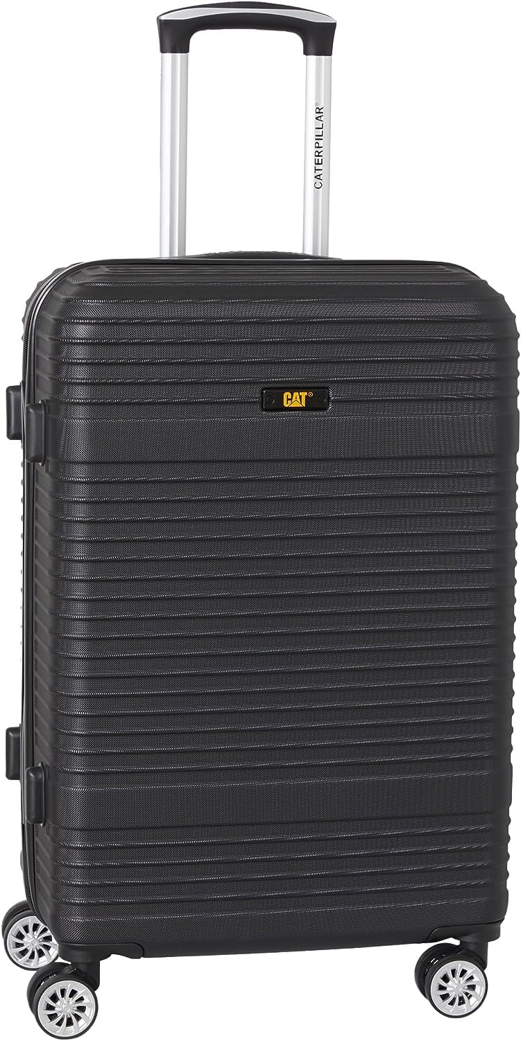 Carys Charismatic Cat キャリーズ チャリスマティック Buy CAT V Power Alexa Trolley 64 LTR ABS Black Check-in Trolley (M