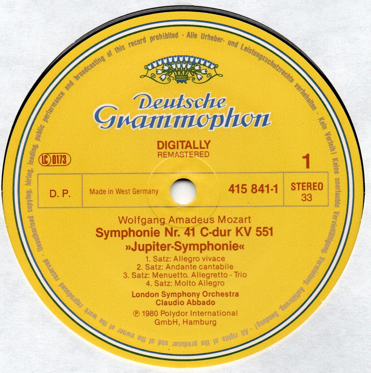 Amazon | Mozart Symphonies : No.40 & 41 