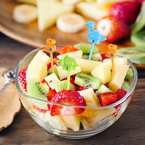 Miniatura 3 de 6 palillos de comida de animales para niños, divertidas púas Bento, lindos palillos de dientes de alimentos de frutas de dibujos animados, cajas