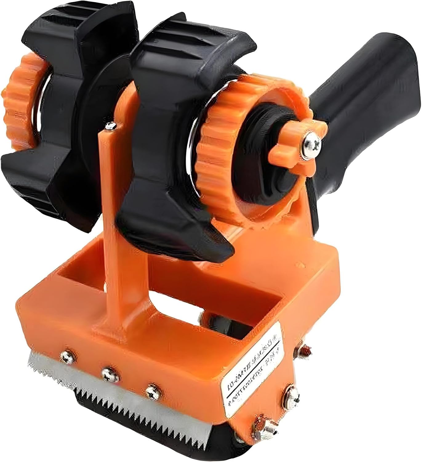 Textured Tape Dispenser - Adjustable Floor Marking Tape Applicator for Easy Application on Flooring and Masking Projects, Fits 38-76mm Diameter, Up to 30mm Width
