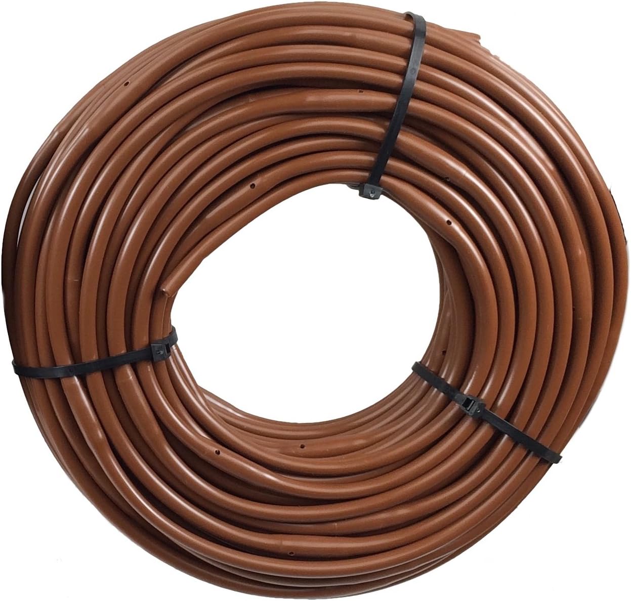 Drip Depot 1/4" Poly line 12" Spacing 0.5 GPH 100' Brown Tubing