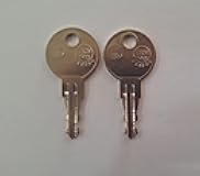 Generic 2 Weather Guard Code Cut to K750 - K799 Truck Tool Box Keys WeatherGuard Toolbox (K755), B04, Brass