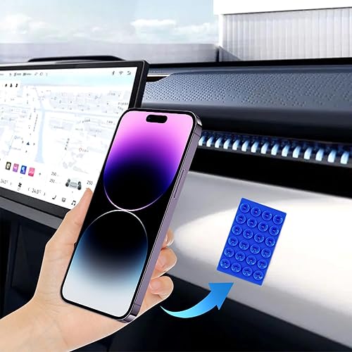 Miniatura 7 de HOWILIM - Funda de silicona con succión para teléfono, 2 unidades, soporte para tarjeta para funda de teléfono, compatible con iPhone y Android,