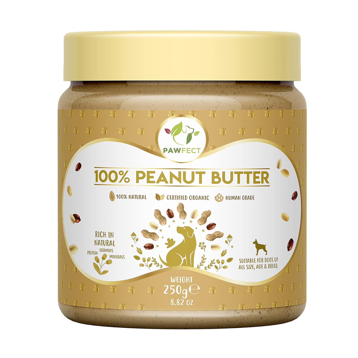 Buy Pawfect Peanut Butter for Dogs 100 Natural Dog Treat Peanut