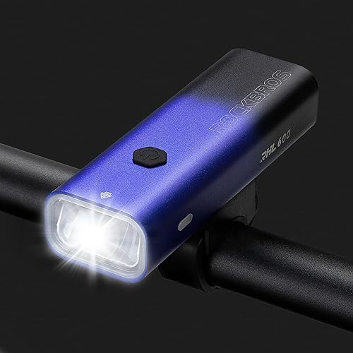 Miniatura 8 de ROCKBROS Bolsa de teléfono para bicicleta, bolsa de marco frontal de bicicleta, bolsa impermeable para manillar de tubo superior con luz de cabeza