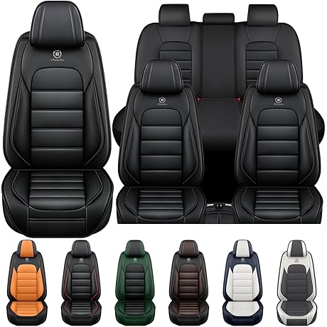 Car Seat Cover Custom Fit for 2018 Nissan Rogue Sport, Waterproof Airbag...