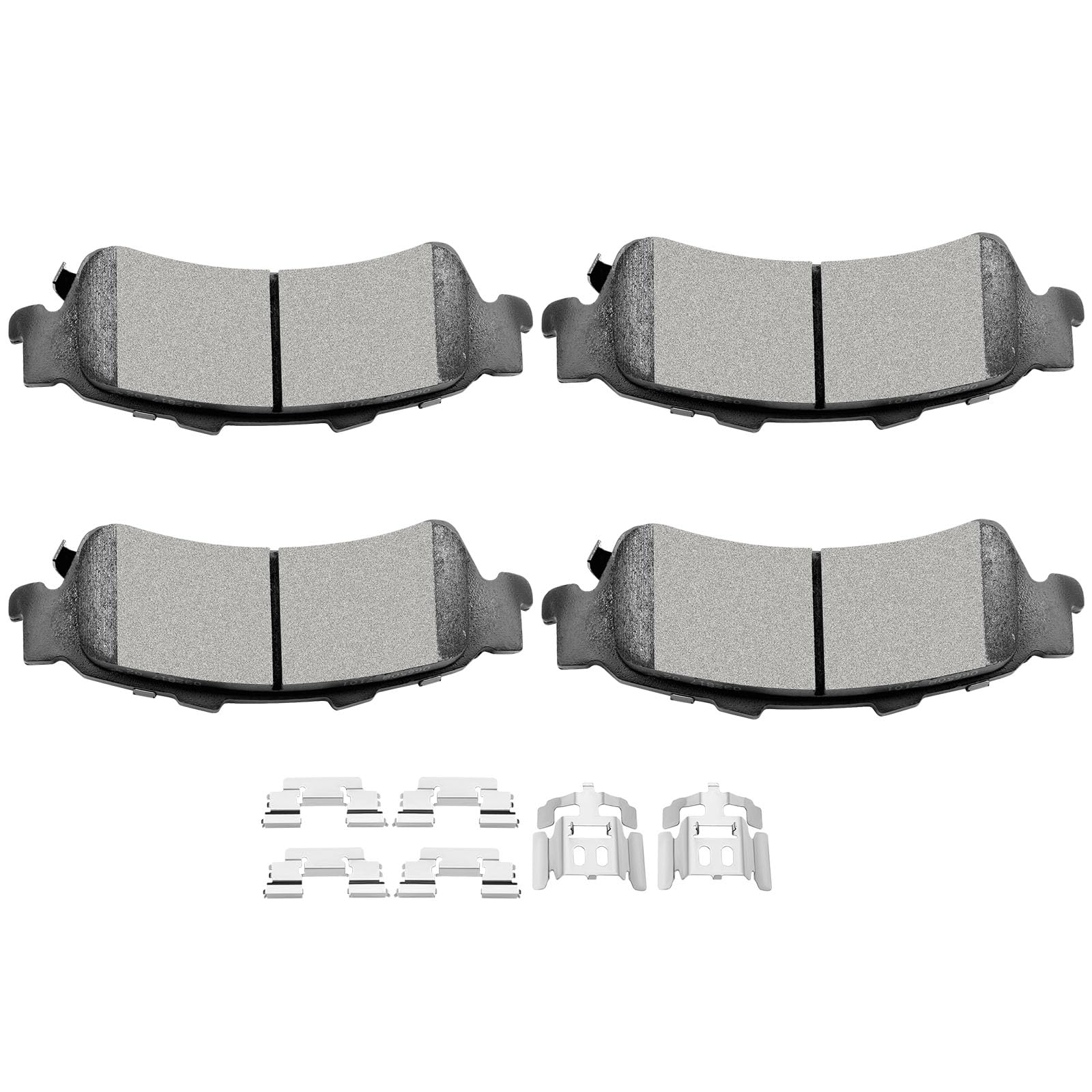 SCITOO D792 Ceramic Brake Pads Kits Fit For Cadillac DeVille|DTS,For Chevrolet Astro|Avalanche 1500|Silverado 1500|Suburban 1500|Tahoe,For GMC Safari|Sierra 1500|Sierra 1500 HD|Yukon|Yukon XL 1500