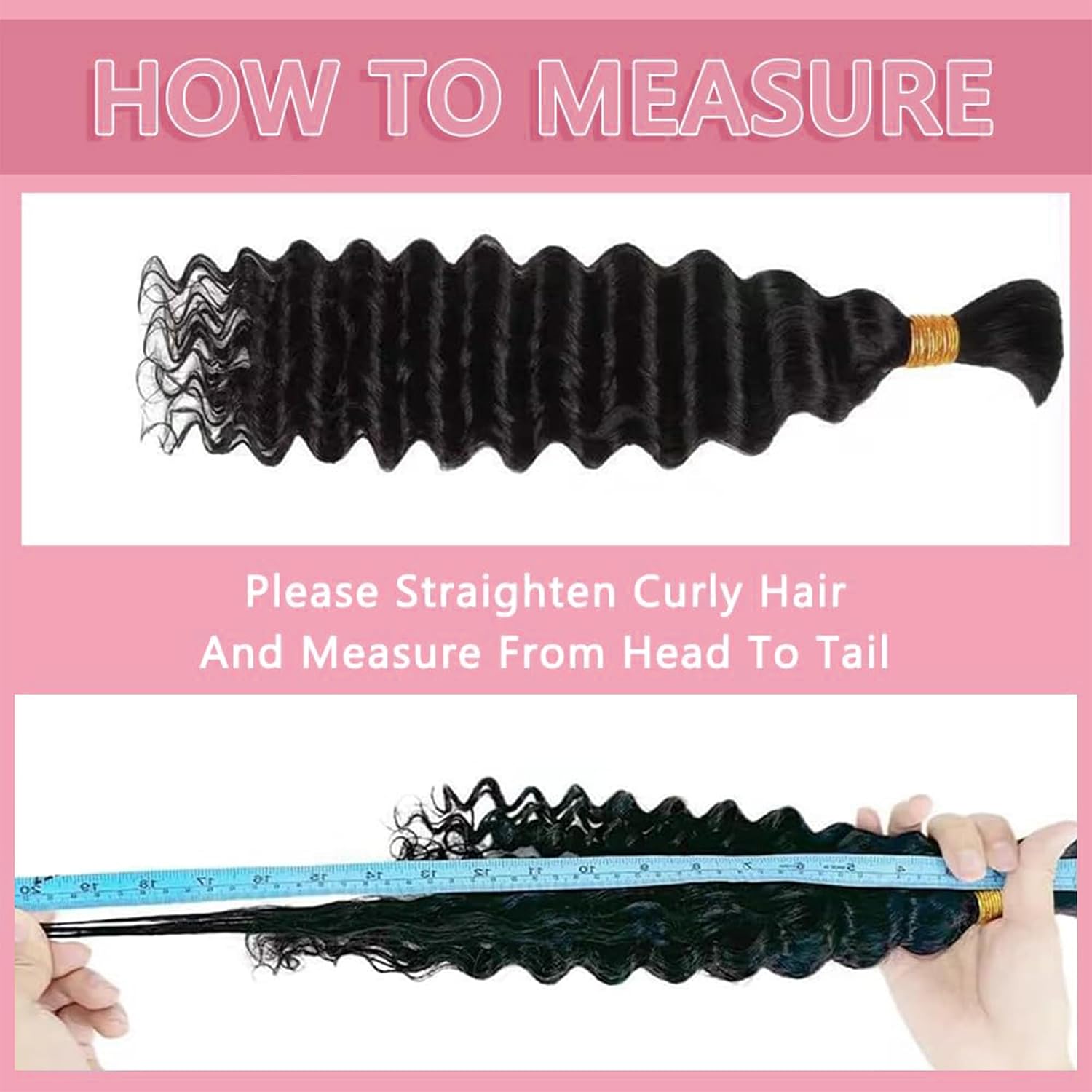 Human Braiding Hair for Boho Braids 24 inch Deep Wave Bulk Boho Hair for Braiding Wet and Wavy Burgundy Bundles Human Hair Extensions Bulk Bohemian 3 Bundles 150G Total #99J Color