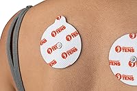 Vista 9 de Discount TENS - PowerDot 2.0 Compatible Electrodes – 12 Premium Magnetic Connector Electrodes, Self-Adhesive Muscle Stimulation Pads for Recovery