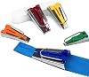 KEARING 5-Size Bias Tape Maker Kit - 14 38 12 34 1 Quilting Tools Set with Metal Guides for DIY Sewing & Fabric Binding | Durable, Non-Slip Design 5-Piece