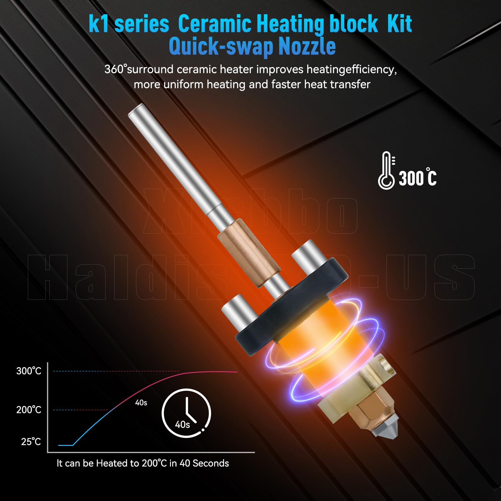 Amazon.co.jp: 3Dプリンター Hotend k1 K1c セラミックホットエンド