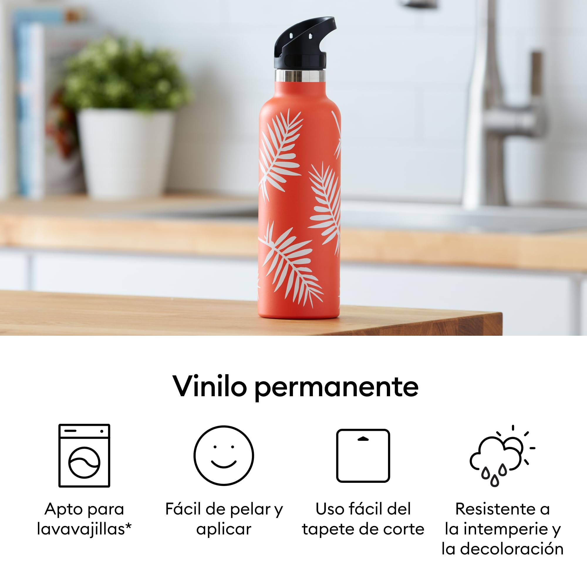 Cricut Muestreador permanente de vinilo prémium de 30 x 30 cm, 6 hojas (brillante)