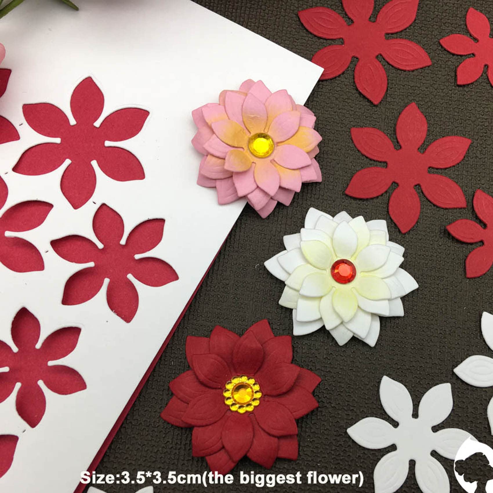 Arriettycraft Metall-Stanzformen - Sonnenblumen Motive Für Kartenbasteln & Scrapbooking