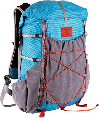 Mountainsmith Zerk Mochila de senderismo ultraligera, 40 litros, azul cian
