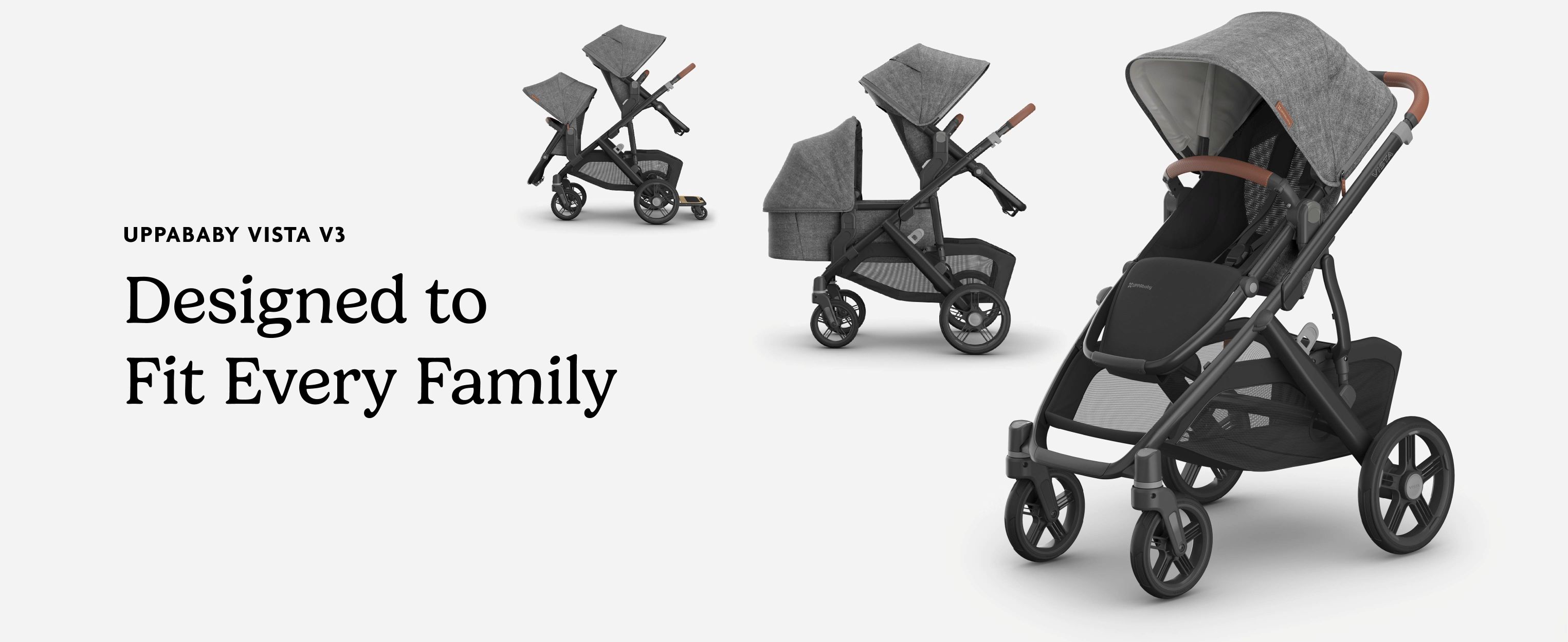 Amazon.com : UPPAbaby Vista V3 Stroller - Full-Size Single-to