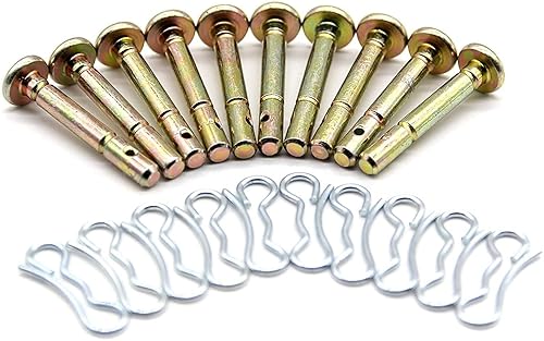 Miniatura 2 de 20 pasadores de cizalla y chavetas 738-04124A y 714-04040 para quitanieves Cub Cadet MTD Troy Bilt