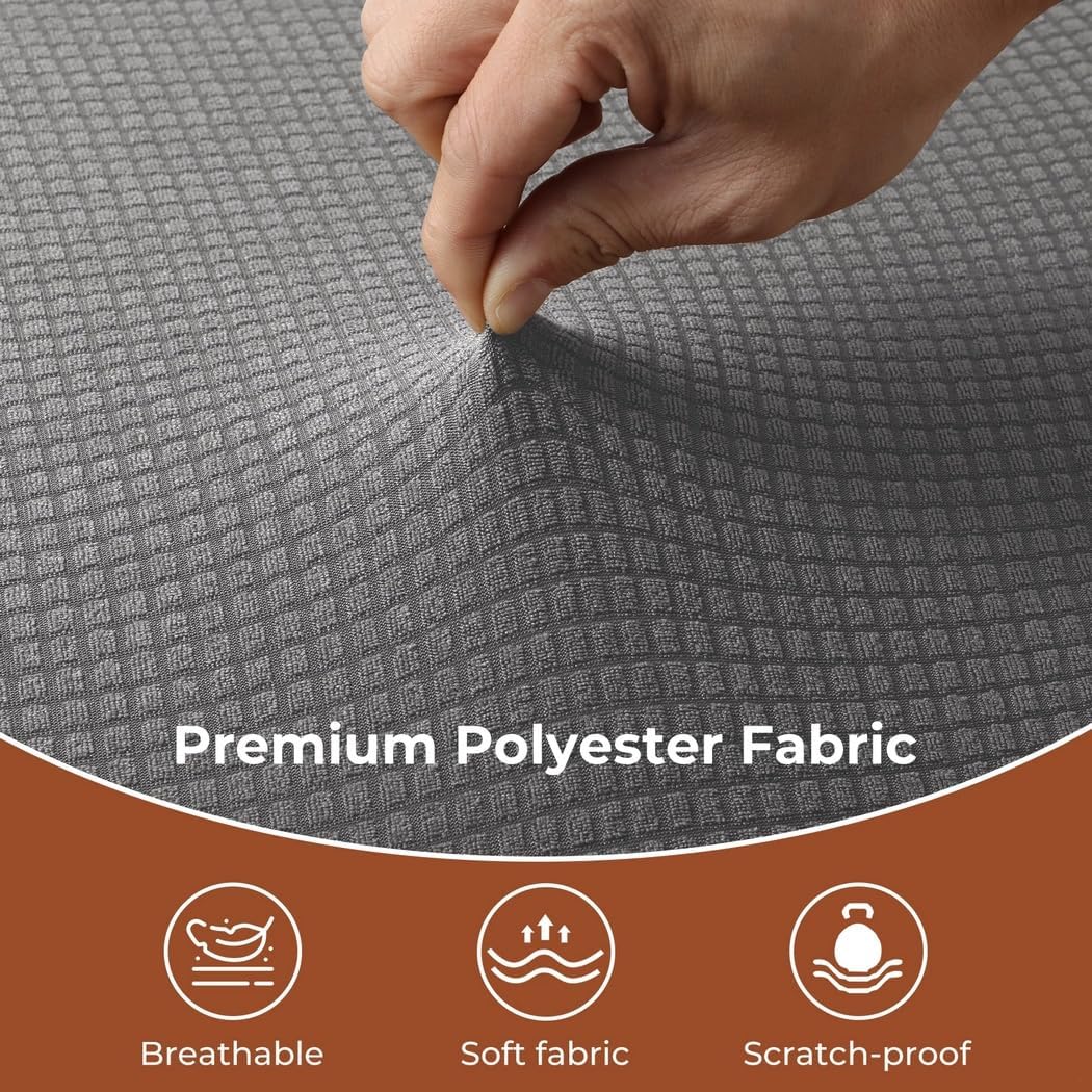 Rv Dinette Cushion Covers, Stretchable Bench & Backrest Protectors for Rv Camper, Elastic Sofa Covers, Machine-Washable & Universal Fit