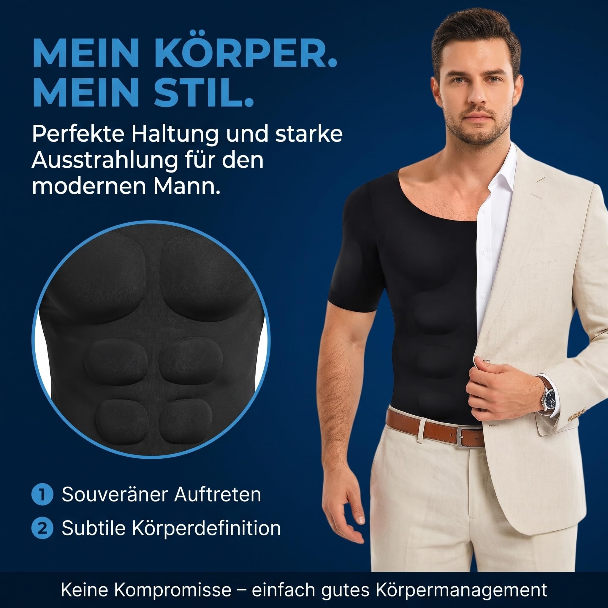 Forma teraz Shirt Muscle, Forma Teraz System X-Core Hemd mit Pads