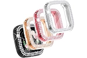 4-Pack Fitbit Versa 2 Screen Protector Case for Women