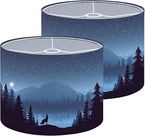 Miniatura 15 de Pantalla de lámpara de tambor de los años 70, retro, sin costuras, de los años 60 y 70, pantalla de estilo estético para lámparas de pie, lámparas