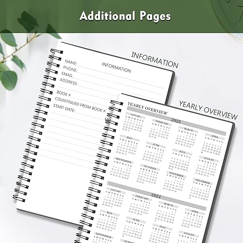 Miniatura 4 de Registros de cheques para chequera personal, libro de registro de cheques de doble espiral, planificador de presupuesto con registro de cheques para