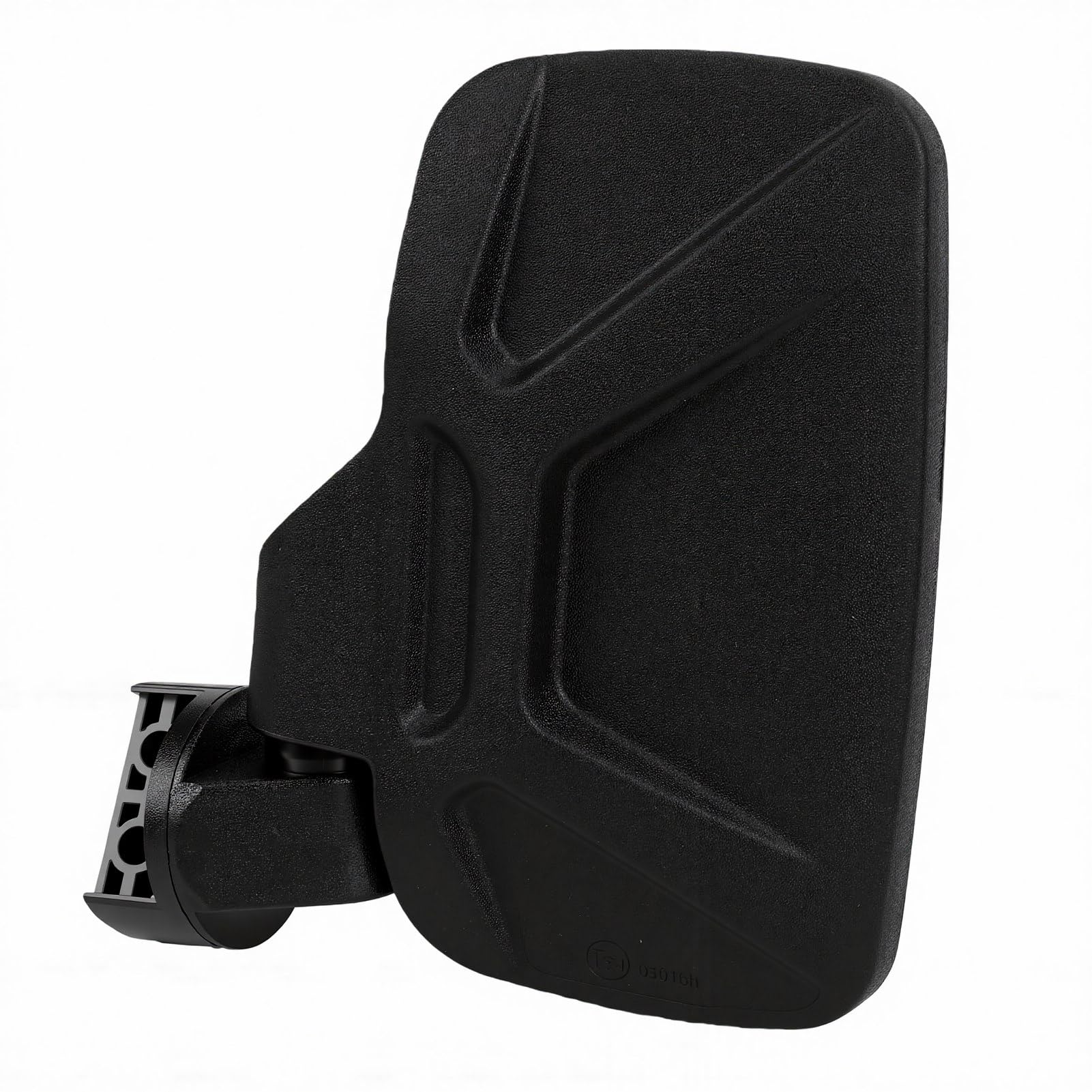 UTV-Spiegel-Set, CNC-Legierung, Verstellbares Seiten- und Rückspiegel-Set, 20,3 X 11,4 Cm, Konvexer Weitwinkel, für UTV ATV Trail Farm Utility Riding