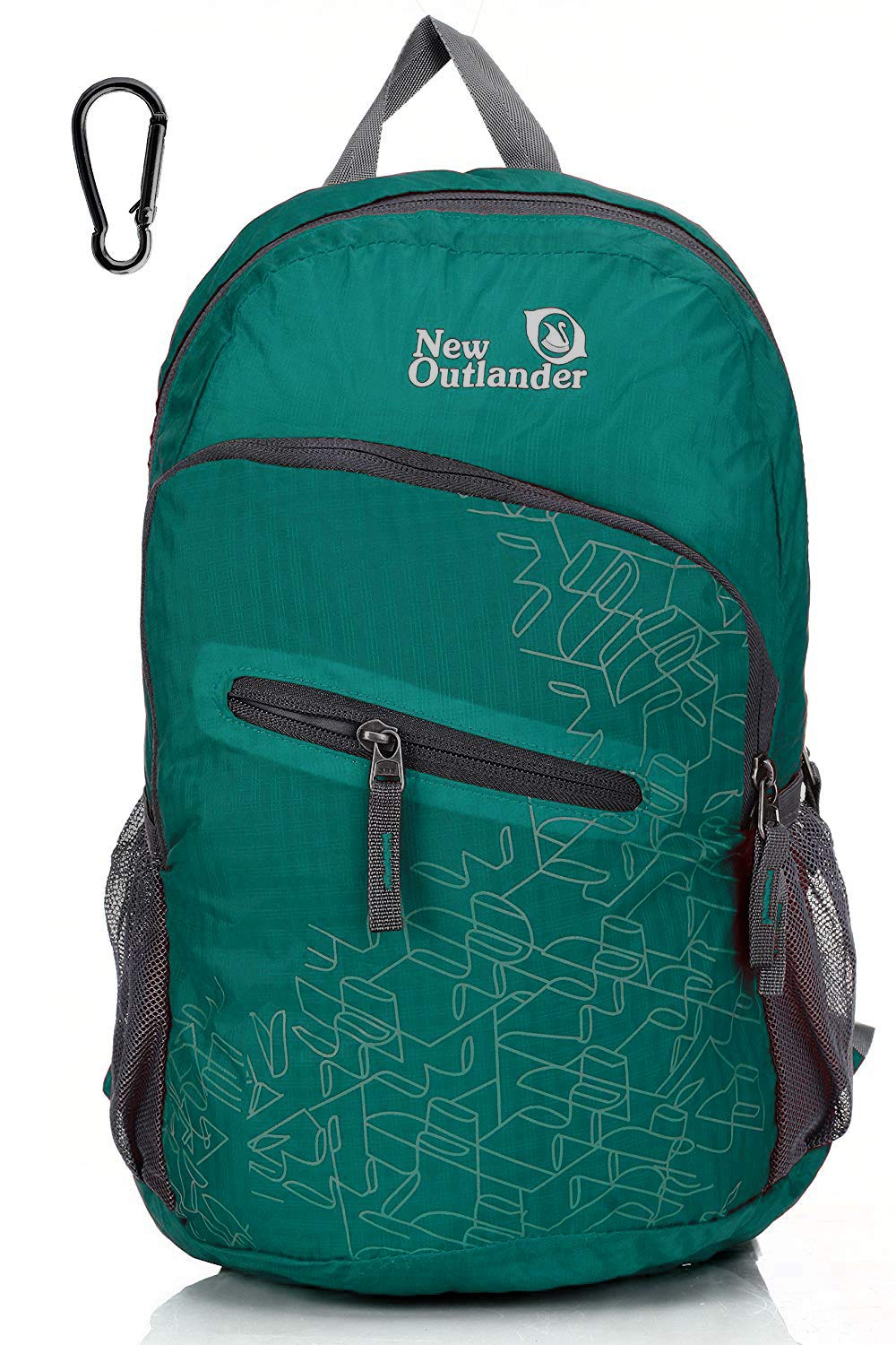 Outlander20L/33L- Most Durable Packable Lightweight Travel Hiking Backpack Daypack (Dark Teal, 20L)