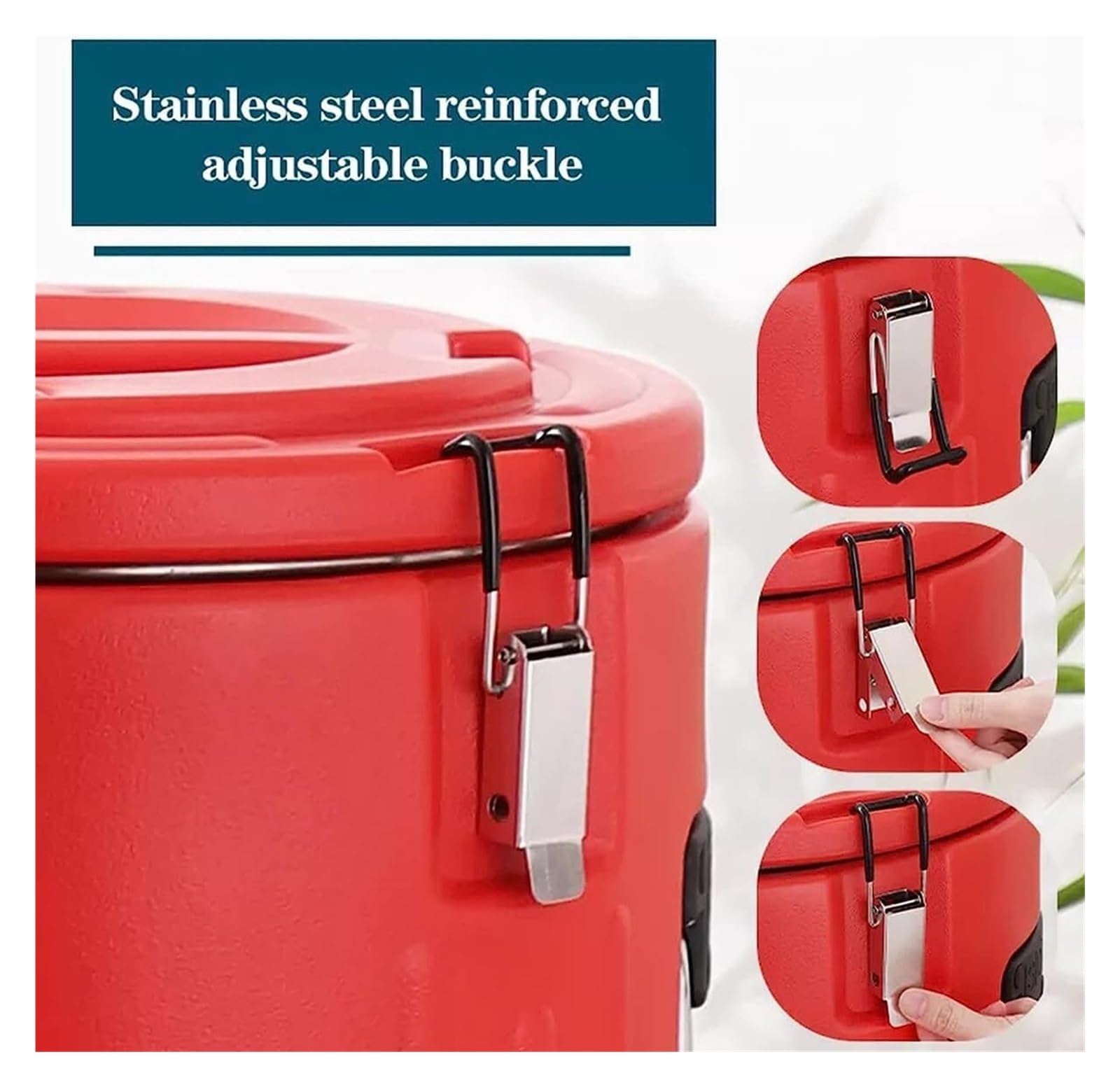 Termo para Agua Caliente 20L 30L 40L 50L, Dispensador Aislado de Acero Inoxidable con Grifo, para Café, Bebidas y Sopa, Gran Capacidad para Restaurantes, Bares, Catering y Oficina