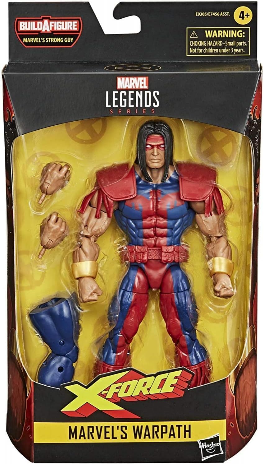 Hasbro Marvel Legends Series Collection 6-inch Marvel’s Warpath Action Figure Toy Premium Design and 2 Accessories