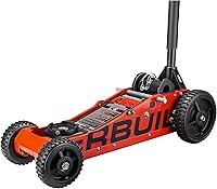 Vista 11 de Powerbuilt Gato de garaje de triple elevación de 3000 libras, vehículo resistente, camión, automóvil, motocicleta, elevación de transmisión