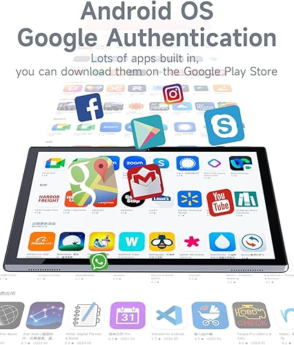 Miniatura 6 de ZZB Tableta Android de 10 pulgadas, 32 GB ROM 1 TB Expand, batería de 6000 mAh, procesador de cuatro núcleos 2 GB RAM Tableta, cámara de 8 MP WiFi