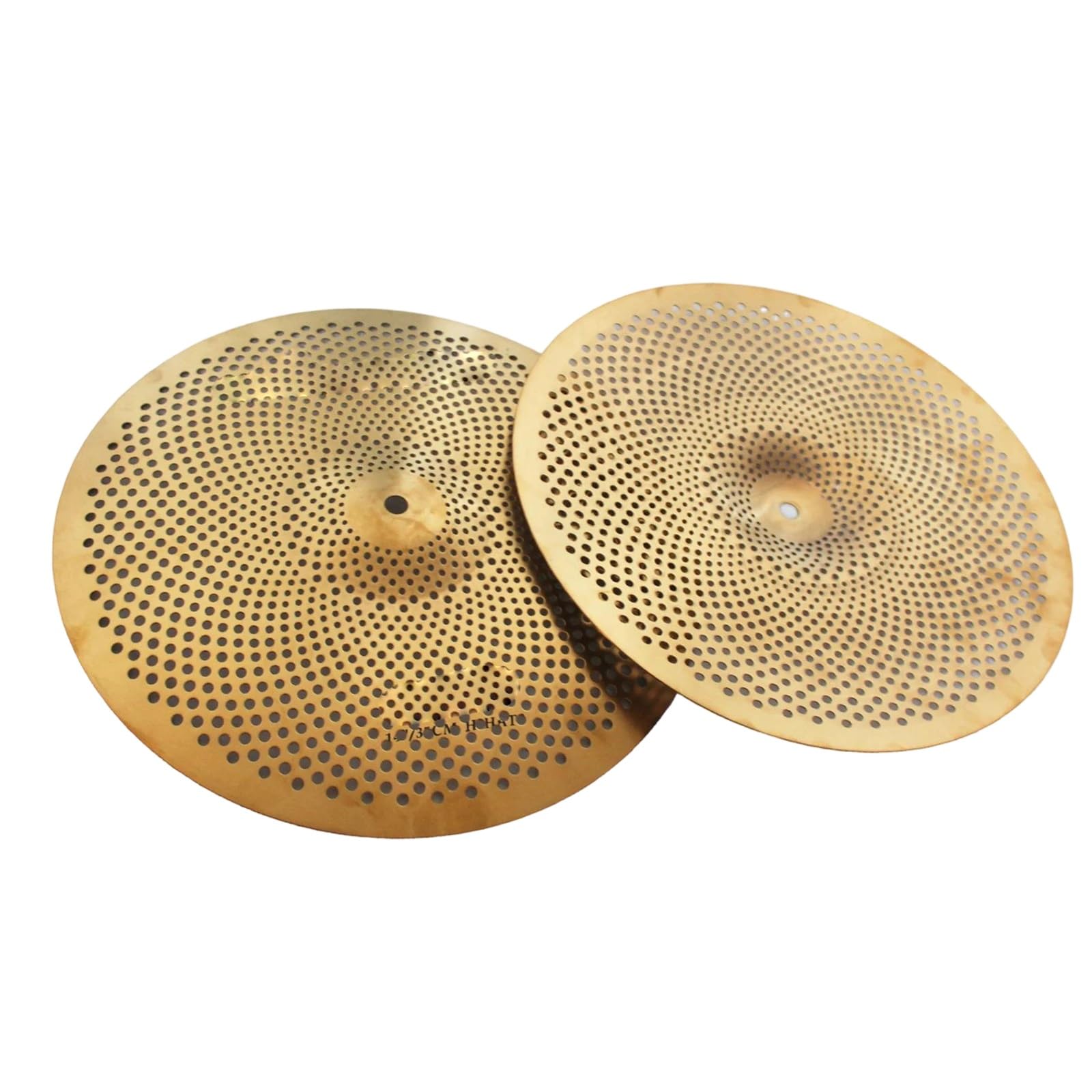 Talerz Profesjonalny Pakiet Low Volume 14 Hi Hats 16/18 Crash 20 Calowy Talerz Ride 5 Częściowy Zestaw Wyciszający(Golden)