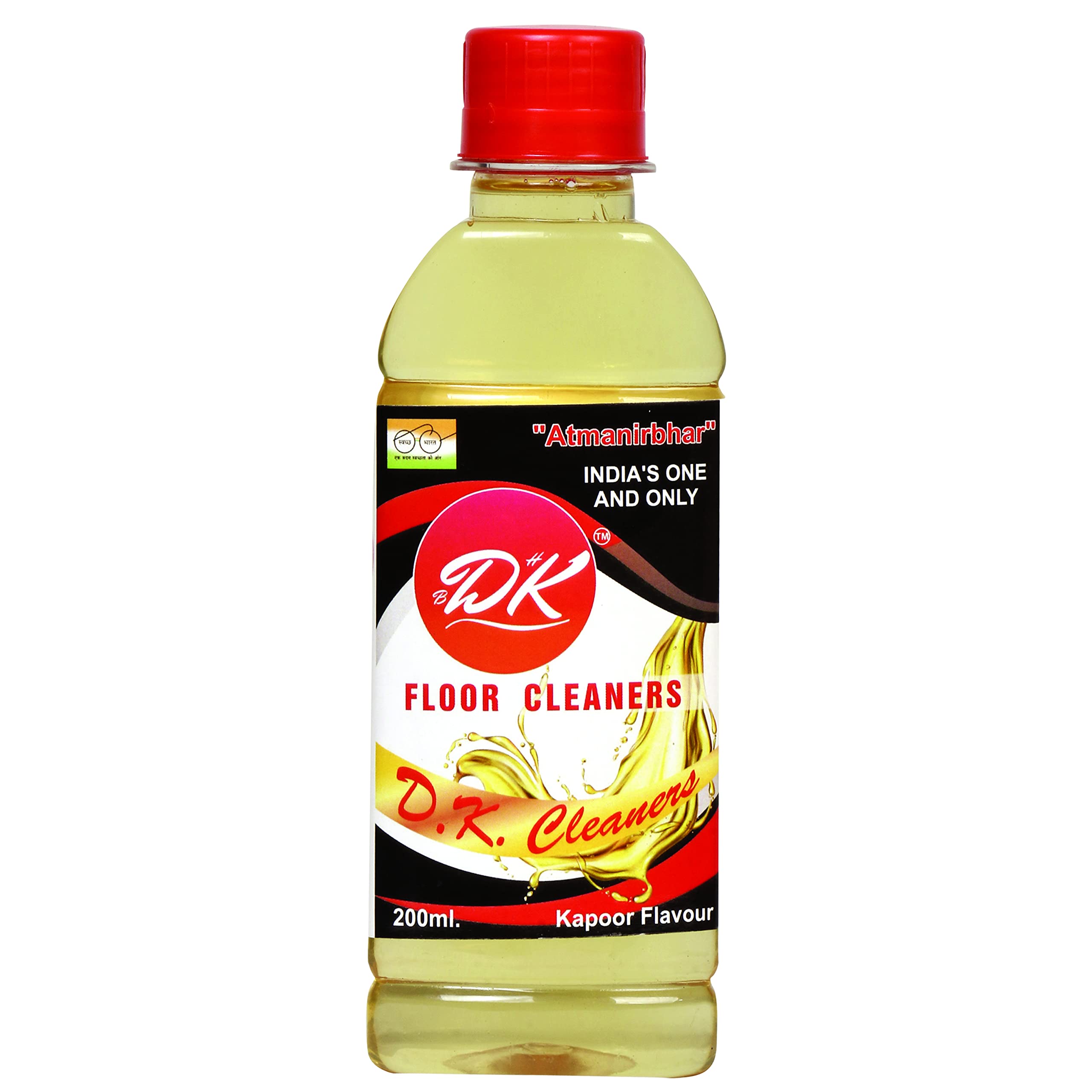 D.K Cleaners Kapoor Flavor White Phenyl Concentrate Floor Cleaners, Camphor Oil Based, Natural, Eco Friendly, Baby Safe, Pet Friendly, For Home/Office & Hospital, Kills 99.9% Germs