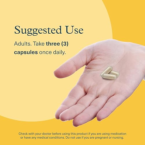 Miniatura 6 de Youtheory Lion's Mane Plus - Suplemento de hongos con Cognizin - Ofrece enfoque y apoyo cerebral* - 60 cápsulas vegetarianas