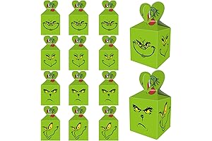 Adorable Grinch Holiday Gift Boxes for Festive Occasions