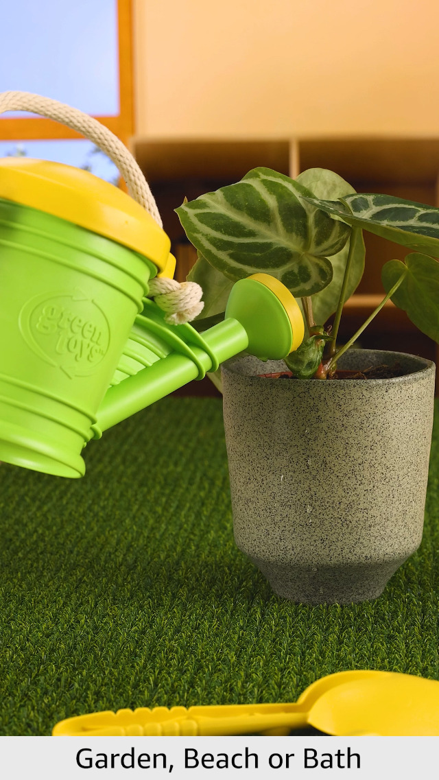 Amazon.com: Green Toys Watering Can Toy, Green : Green Toys Inc