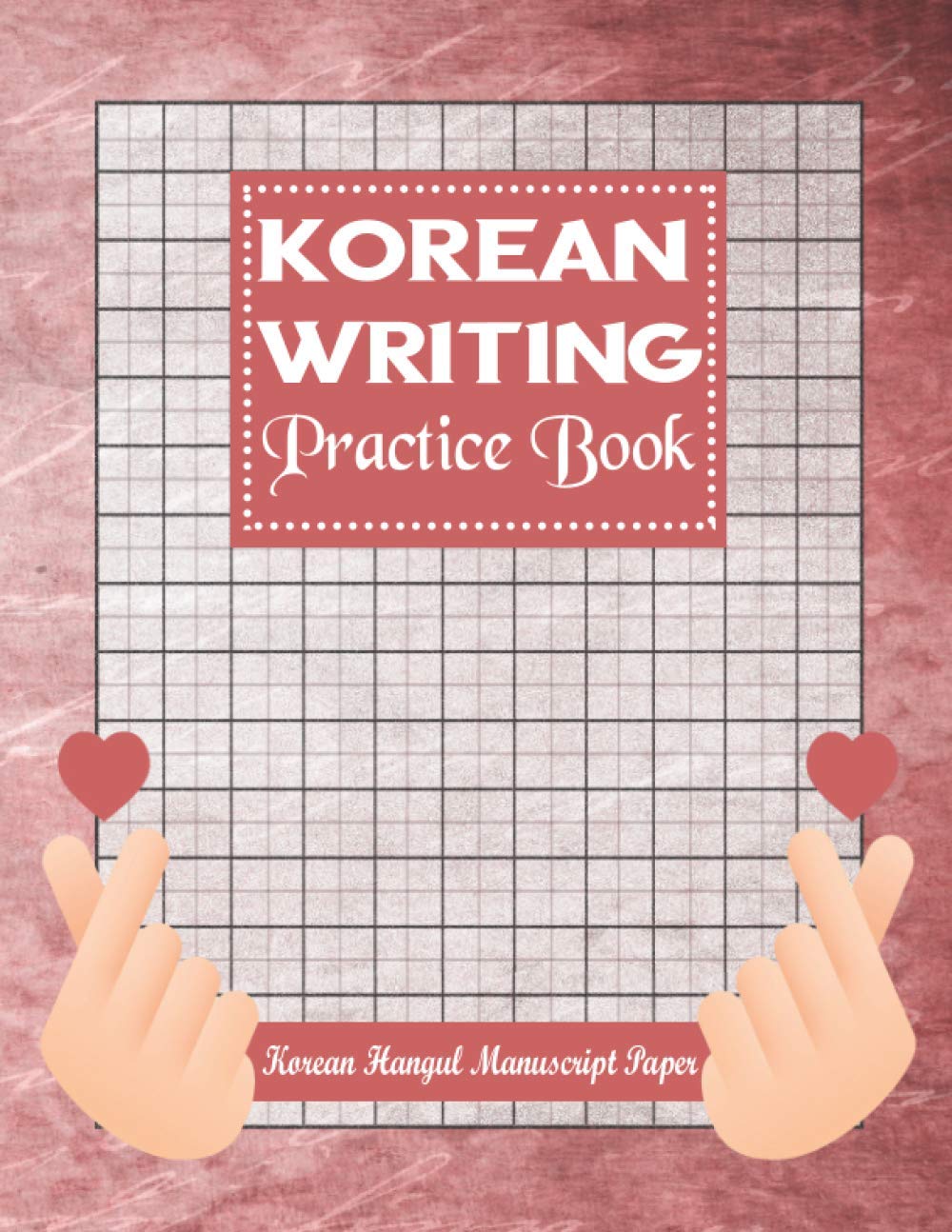 Buy Korean Writing Practice Book Korean Hangul Manuscript Paper Hangul
