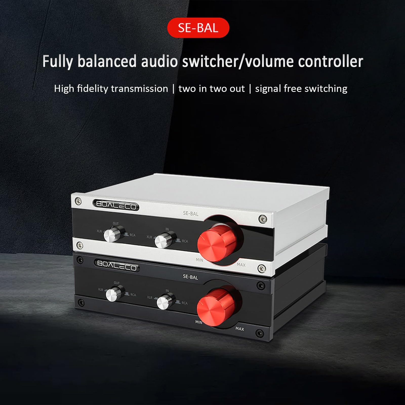 Amazon.co.jp: HiFi 高精度フルバランスパッシブプリアンプボリューム